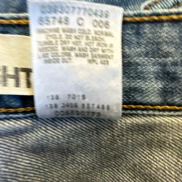 Levi’s 559 Jeans Mens 33 Relaxed Straight Denim sz W33 x L34 Blue - Picture 12 of 12